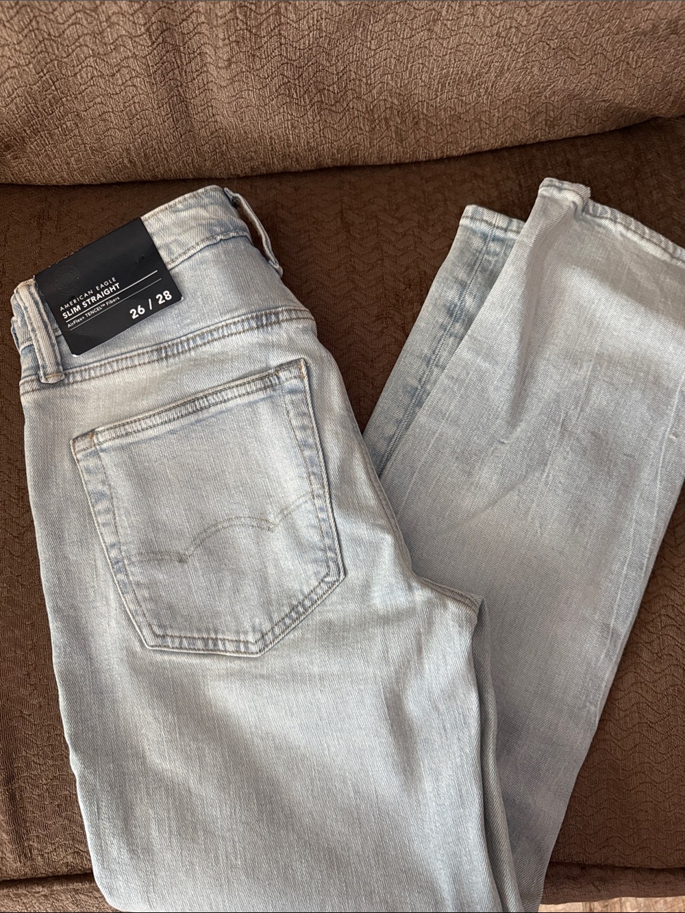 American Eagle Outfitters Light Blue Slim Straight Men’s Jeans